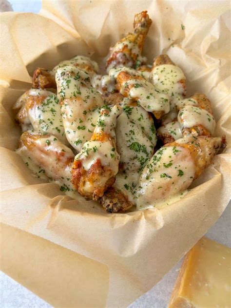 Chicken Garlic Parmesan Wings Try Easy Recipe 20 Minutes