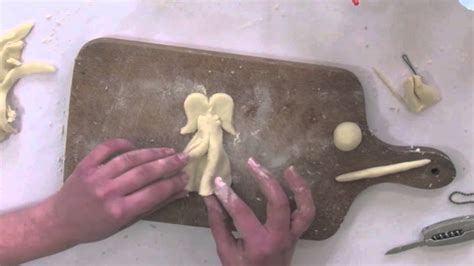 Salt Dough How To Make An Angel Youtube
