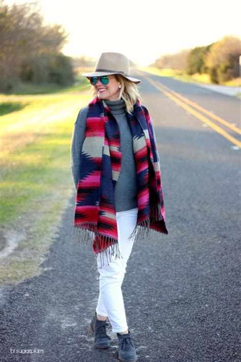 Other sweaters that might interest you. {5 Ways} White Jeans in Winter | Hi Sugarplum! | Bloglovin'