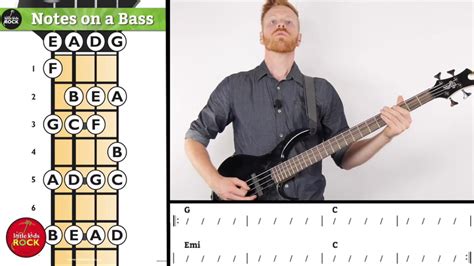 Bass Lesson Finding Notes On The Fretboard Youtube