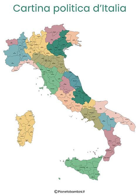 Cartina Geo Politica Dell Italia Nel Italy Map Italy History My XXX Hot Girl