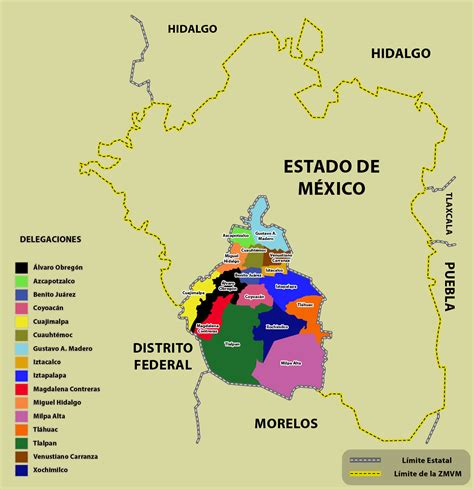 Álbumes 92 Foto Mapa Estado De Mexico Con Nombres Mirada Tensa