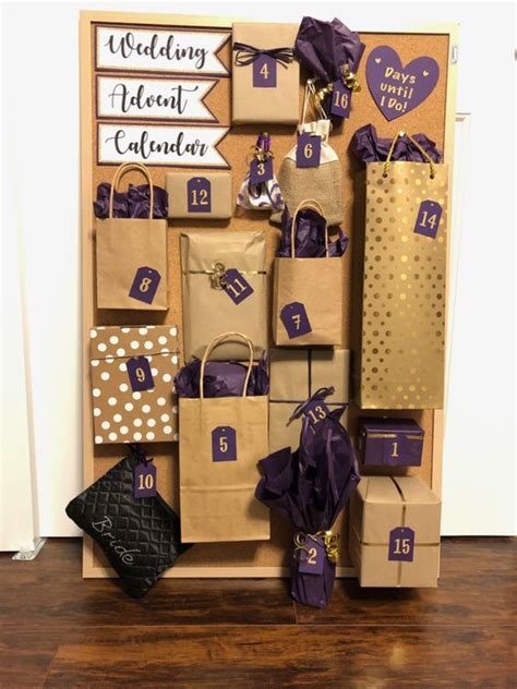 The wedding's coming up, are you ready? Wedding Advent Calendar Gifts - HubPages