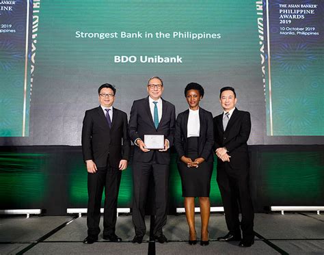 Bdo Is The Phs Strongest Bank For 2nd Straight Year Bdo Unibank Inc