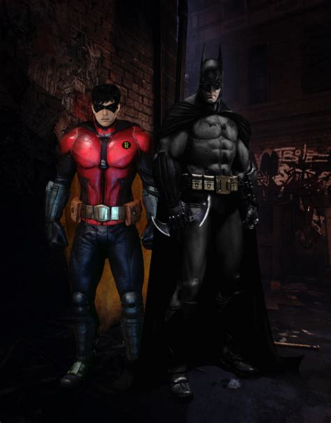 Batman And Robinjason Todd By Arkhamnatic On Deviantart