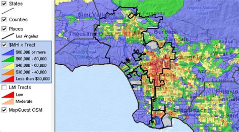 Los Angeles City Limit Map