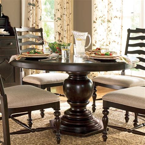 The paula deen collection by universal furniture brings a traditional, warm furniture line to our showroom. Paula Deen Home Pedestal Dining Table (Tobacco) in 2020 ...