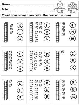 Some of the worksheets displayed are identifying tens and ones, work understanding place value representing tens and, tens and ones, identifying tens and ones, ones tens place worksheet will open in a new window. Tens and Ones Worksheets for Kindergarten | Tens and ones ...
