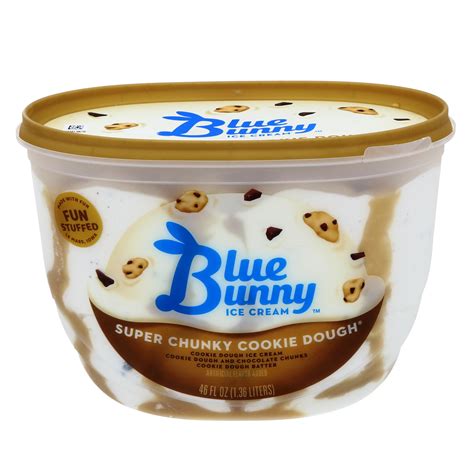 Blue Bunny Super Chunky Cookie Dough Ice Cream Shop Ice Cream At H E B