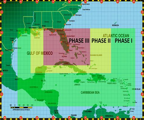 Hurricane Response Plan Phases Map Gulf Western Roofing