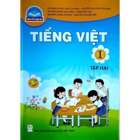 Sách giáo khoa Tiếng Việt lớp 1 Tập 2 Bao sách Bút chì Chân Trời