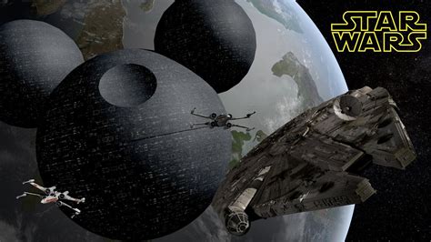 The last gasp of a dying star. Mickey Mouse Death Star (Star Wars) - YouTube