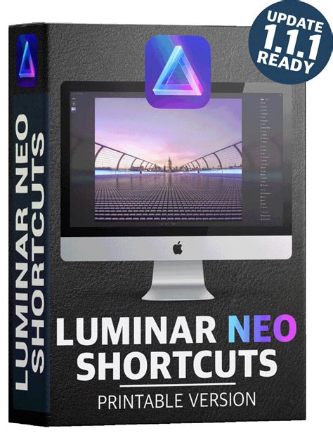 Luminar NEO Shortcut Cheatsheet