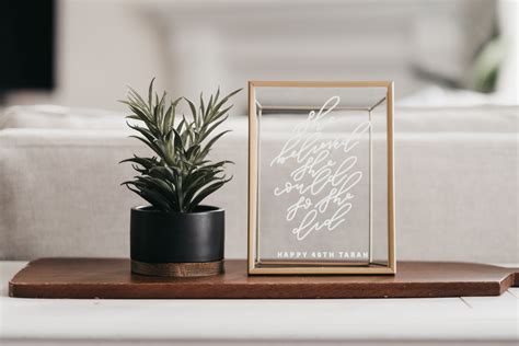 Pressed Glass Frames — David And Leanna
