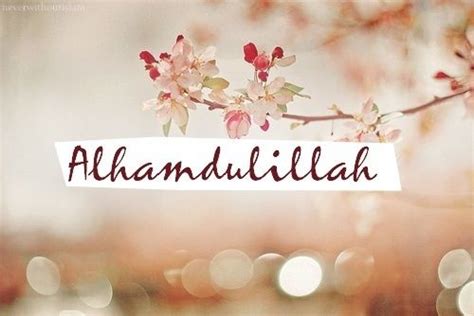 Alhamdulillah Al Islam Pinterest Alhamdulillah God And Everything