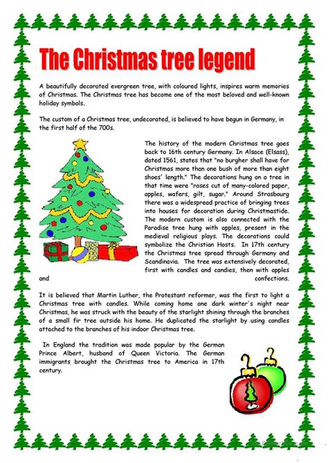 Christmas Reading Comprehension Worksheets