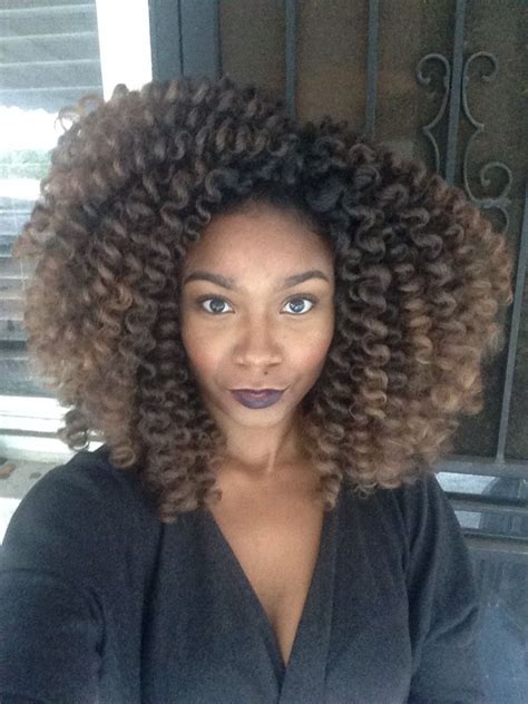 Crochet braids hairstyles curls crochet braids marley hair crochet hair styles curled hairstyles crochet style crochet curl relaxed hairstyles. Ombré Marley crochet braids No leave out! | Crochet Braids ...