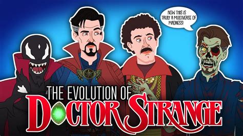 The Evolution Of Doctor Strange Animated