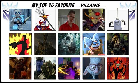 My Top 15 Favorite Villains By Dimensions101 On Deviantart