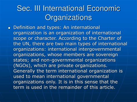 Ppt International Economic Law Powerpoint Presentation Free Download
