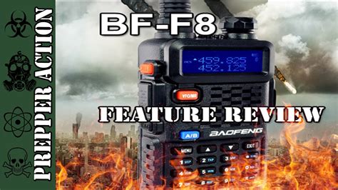 Baofeng Bf F8hp 8w Review Of Features And Accessories Youtube