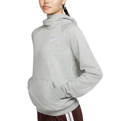 Nike Womens Sportswear Essentials Funnel Neck Hoodie Bmc Sports