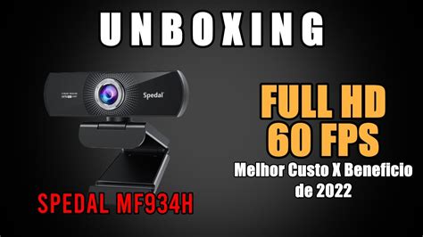 Unboxing Webcam 1080p 60fps Spedal MF934H YouTube