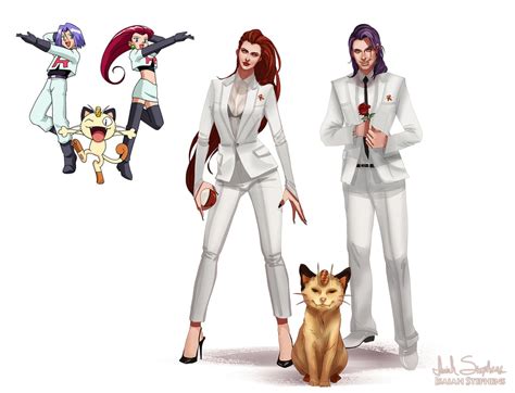 Team Rocket From Pokémon 90s Cartoon Characters As Adults Fan Art