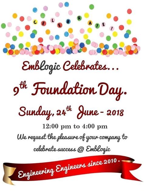 Foundation Day Celebration Noida