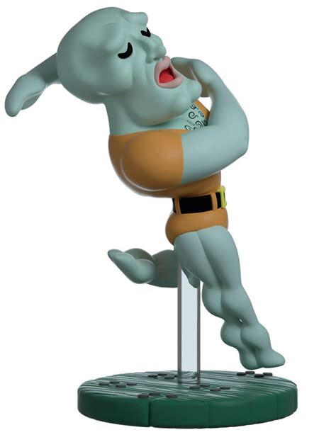 Spongebob Squarepants Falling Handsome Squidward Toy Figure By Youtoo