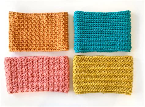 4 Fun Stitches For Chunky Crochet Cowls Daisy Farm Crafts