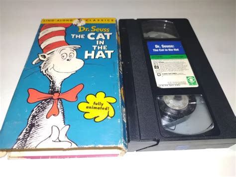 DR SEUSS THE Cat In The Hat VHS 1994 Animated Sing Along Classics 2 38
