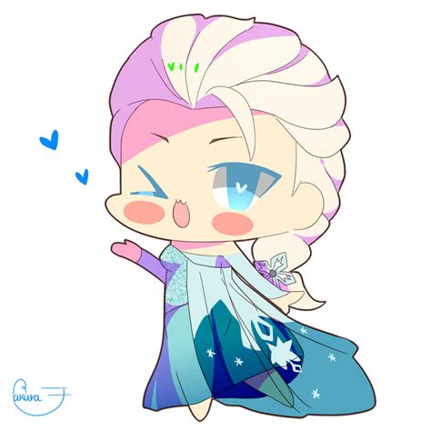 Chibi Elsa By Akura7 On Deviantart