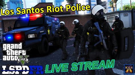 Los Santos Riot Police Live Patrol In An Armored Bearcat Gta 5 Lspdfr