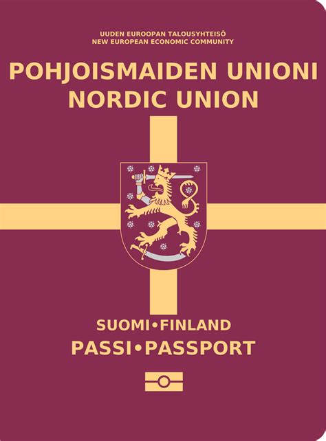 Nordic Finnish Passport By Nederbird On Deviantart