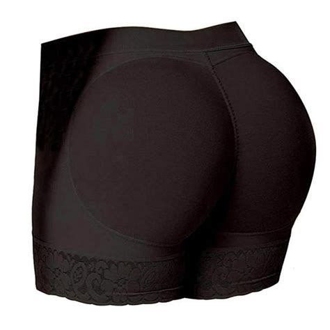 Freshlook Women Seamless Lace Butt Lifter Shaperwear Padded Hip Enhancer Underwear Panties