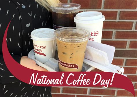 Thank You For Celebrating National Coffee Day With Us Stewarts Shops