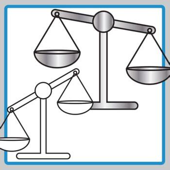 Balance Scales - Weight / Measurement / Compare Clip Art / Math Clipart Set