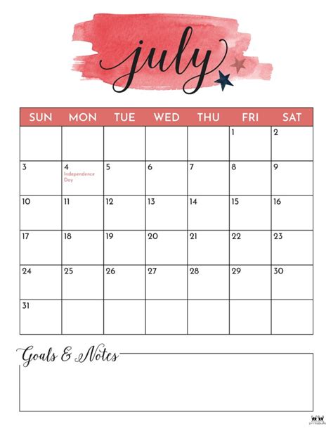 July 2022 Printable Calendar Free Printable Calendar Com July 2022