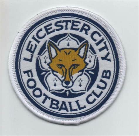 275 Leicester City Football Club Logo Sign Fox Embroidered Sew On