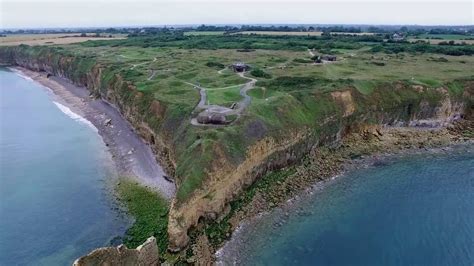Pointe Du Hoc Normandy 4k Drone Video Okmediaproducties Youtube