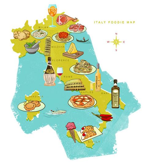 Italy Food Map 16 Italian Foods And Drinks You Have To Try