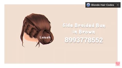 Pin By ʚeloiseɞ On ʚbloxburg Clothing Codesɞ Brown Hair Roblox Brown