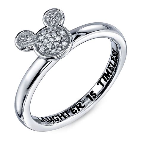 mickey mouse diamond ring for women disney store
