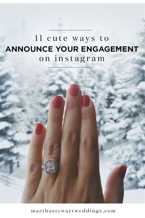 We'll help make yours worthy. 11 Cute Ways to Announce Your Engagement on Instagram in 2020 | Engagement annoucement, Cute ...