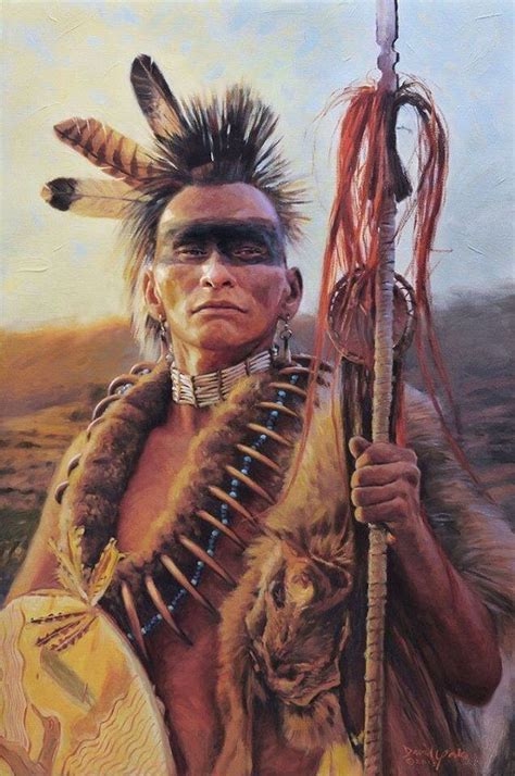 Amérindien Native American Warrior Native American Artwork Western