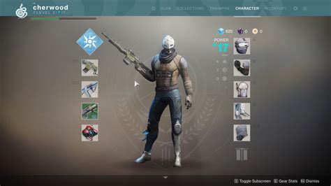 Character Destiny 2 Interface In Game