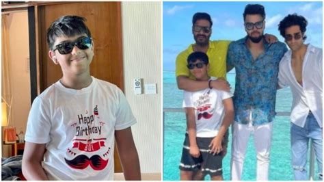 Ajay Devgn Celebrates Son Yugs Birthday In Maldives As He Turns 11