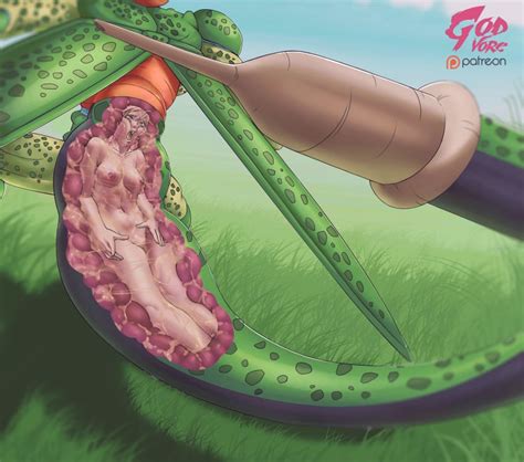 Rule 34 Absorption Absorption Vore Cell Dragon Ball Crossover