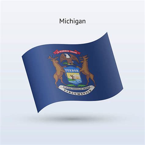 Michigan Flag Illustrations Royalty Free Vector Graphics And Clip Art